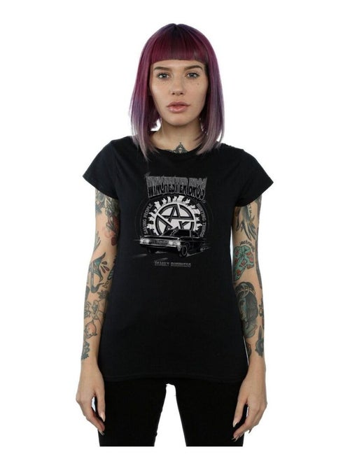 Supernatural - T-shirt motif John Winchester - Kiabi