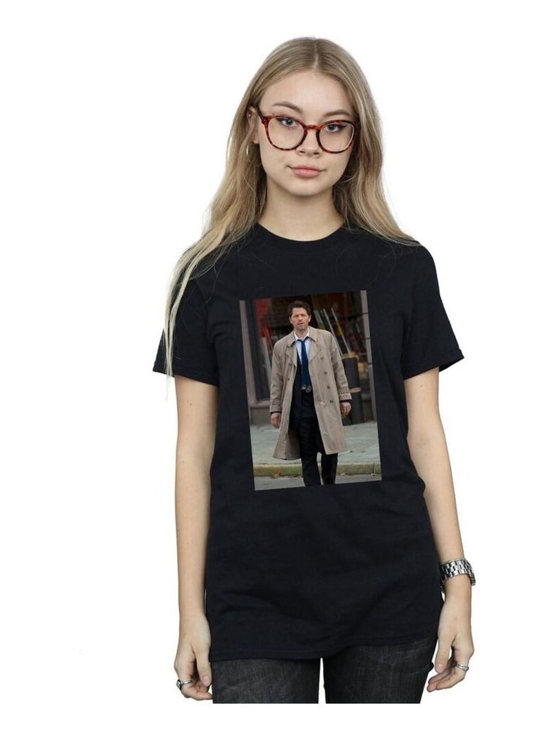 Supernatural - T-shirt Noir - Kiabi