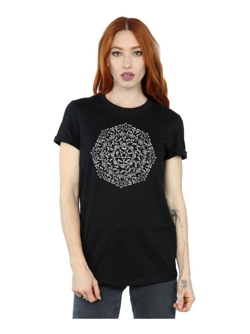 Supernatural - T-shirt Noir - Kiabi