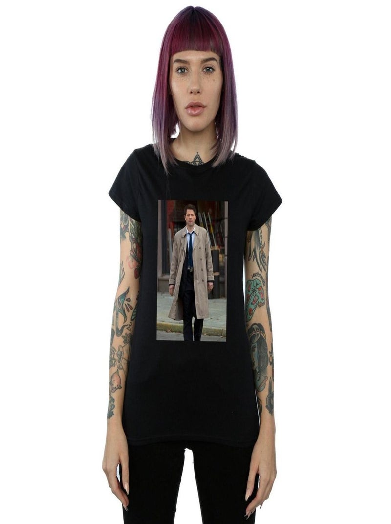 Supernatural - T-shirt Noir - Kiabi