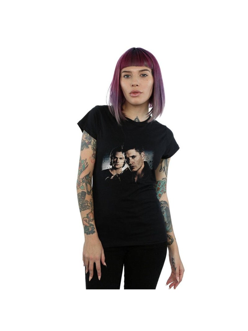 Supernatural - T-shirt Noir - Kiabi