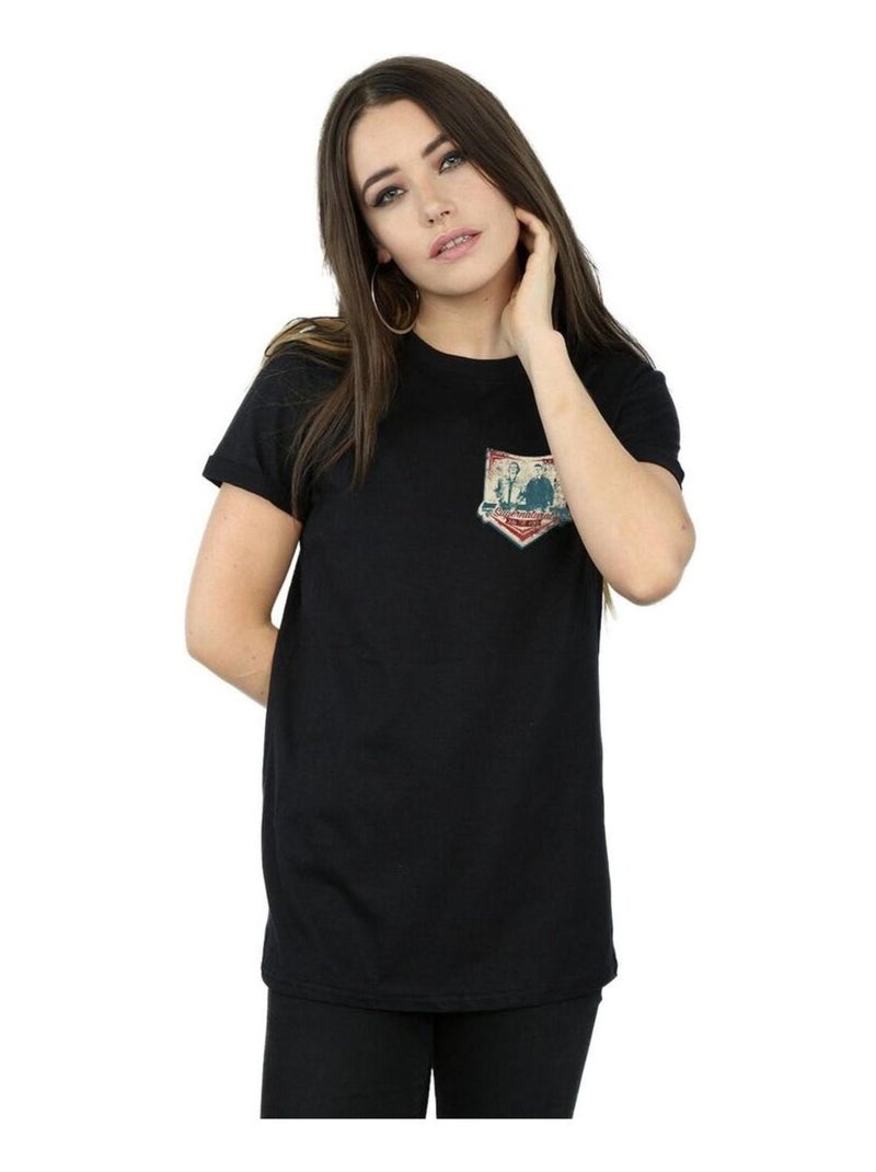Supernatural - T-shirt Noir - Kiabi