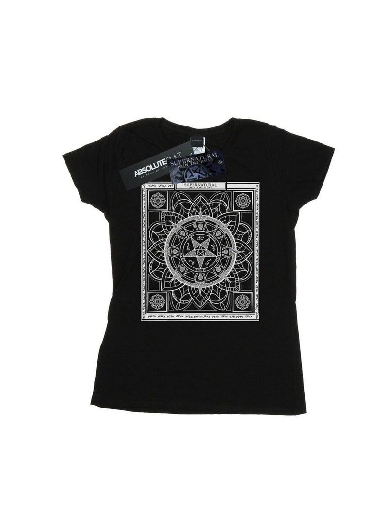 Supernatural - T-shirt Noir - Kiabi