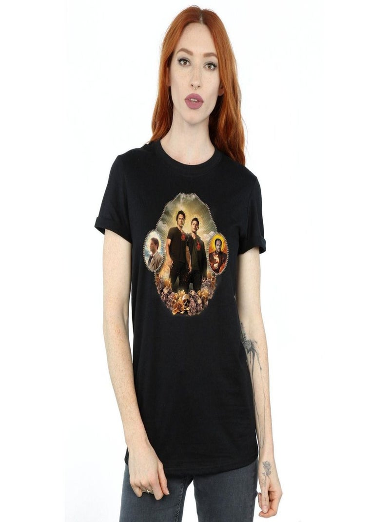 Supernatural - T-shirt Noir - Kiabi