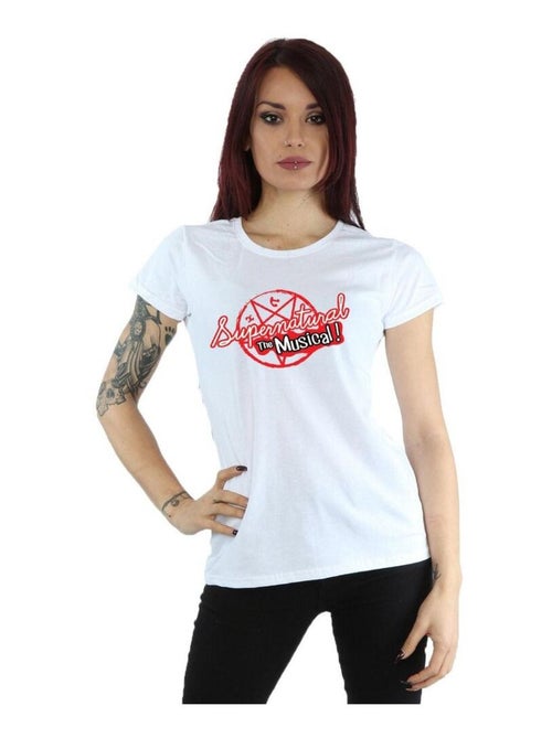 Supernatural - T-shirt THE MUSICAL - Kiabi
