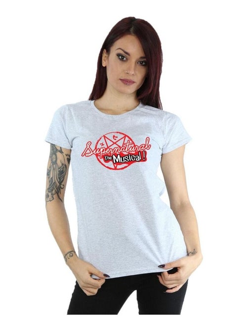 Supernatural - T-shirt THE MUSICAL - Kiabi