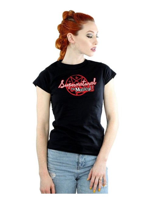 Supernatural - T-shirt THE MUSICAL - Kiabi