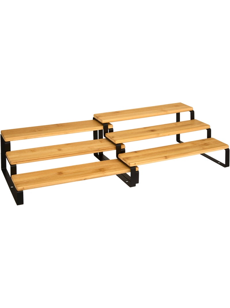 Support 2 racks 12 pots à épices ORDERA Noir - Kiabi