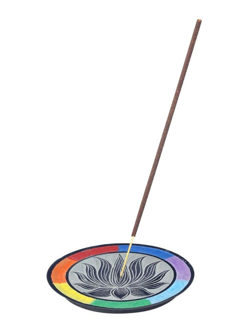 Support à bâtons d'encens Fleur de Lotus Multicolore - Kiabi