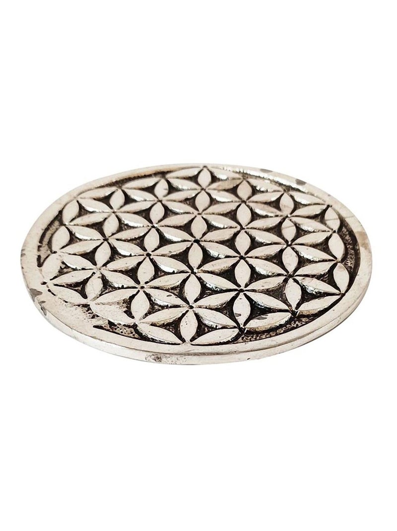 Support à bâtons d'encens fleur de vie Gris - Kiabi