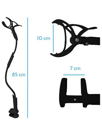 Support camera universel - Flex - Noir