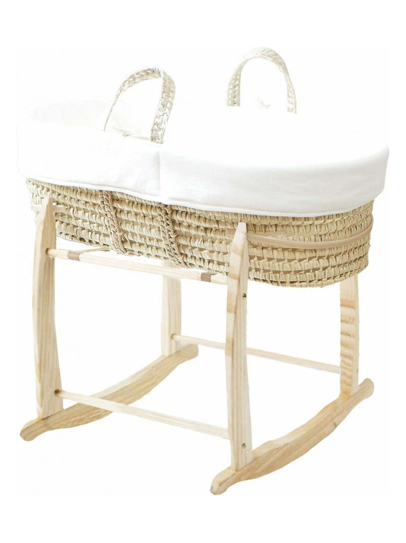 Support Couffin à bascule - Bois Beige - Kiabi