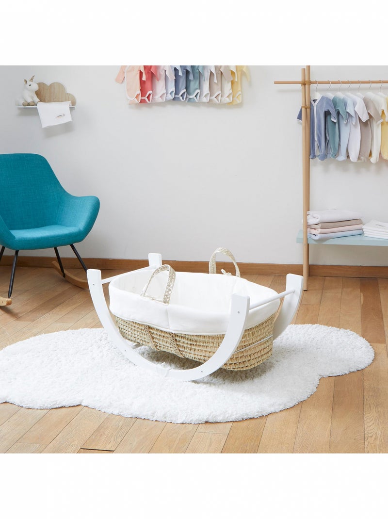 Support Couffin Réversible Blanc Blanc - Kiabi