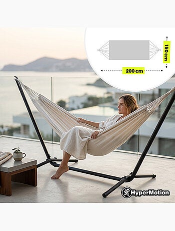 Support de hamac arqué en acier hypermotion 295 x 100 x 96 - charge 110 kg
