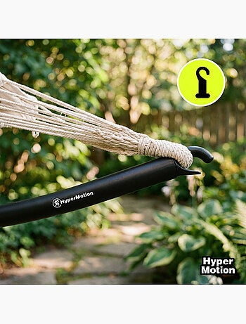 Support de hamac arqué en acier hypermotion 300 x 100 x 96 - charge max. 100 kg