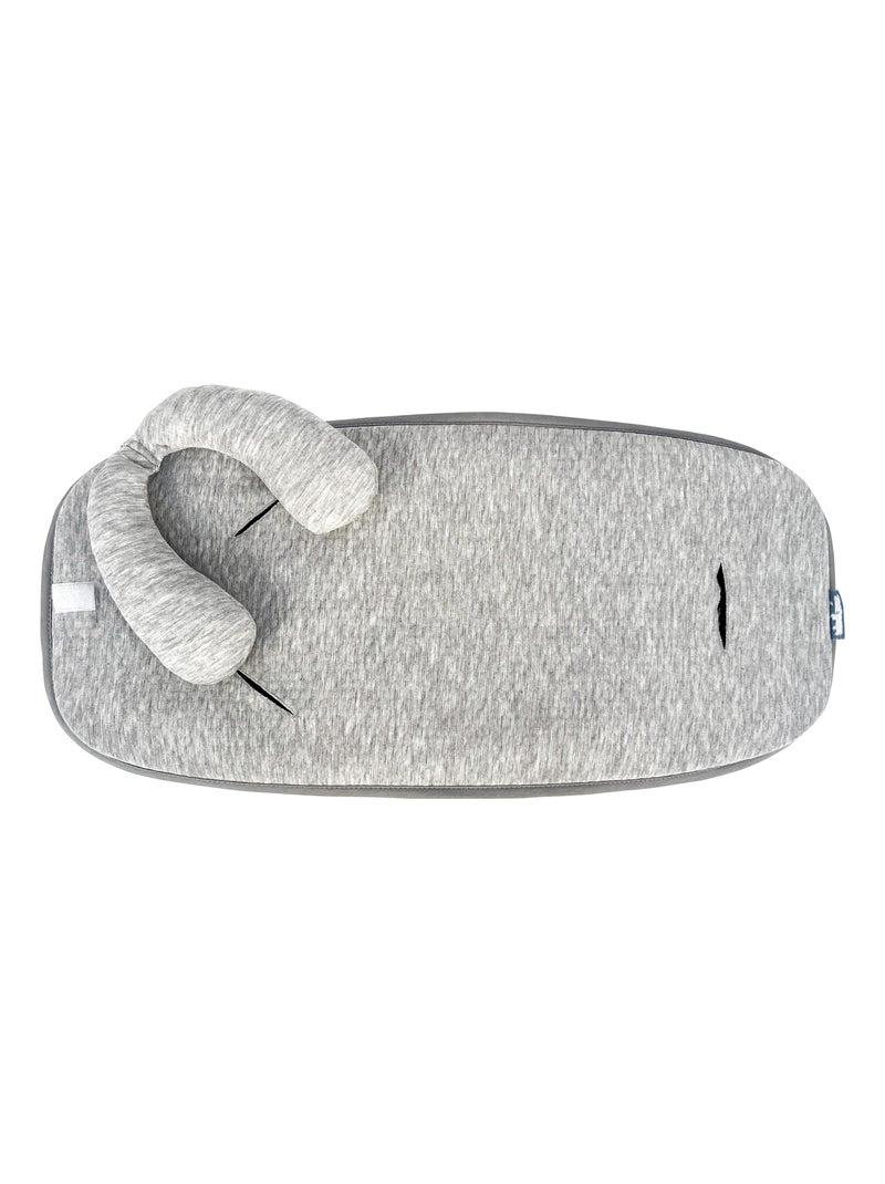 Support de taille bébé siège auto Gris clair - Kiabi