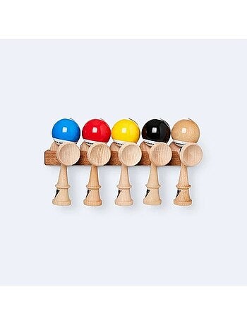 Support kendama john cliff en acajou