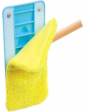 Support pour balais et set de nettoyage