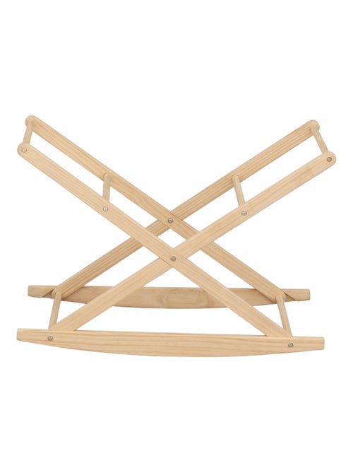 Support pour couffin bébé en bois de pin naturel - basculant ou fixe - SAUTHON - Kiabi Support pour couffin bébé en bois de pin naturel - basculant ou fixe - SAUTHON - Kiabi