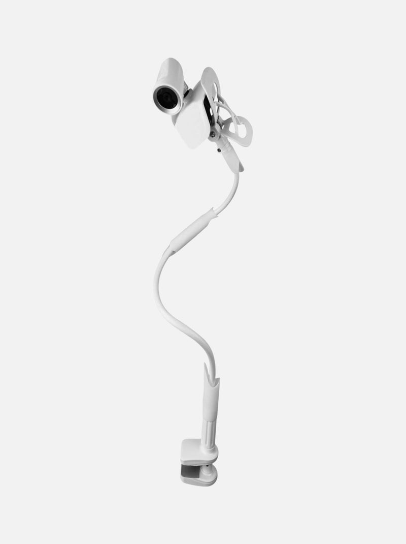 Support universel pour camera bébé, babyphone, moniteur, Flex - Monsieur Bébé Blanc - Kiabi
