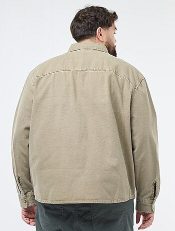 Sur chemise manches longues en coton