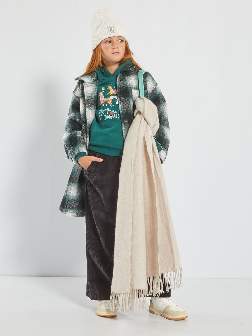 surchemise carreaux vert femme