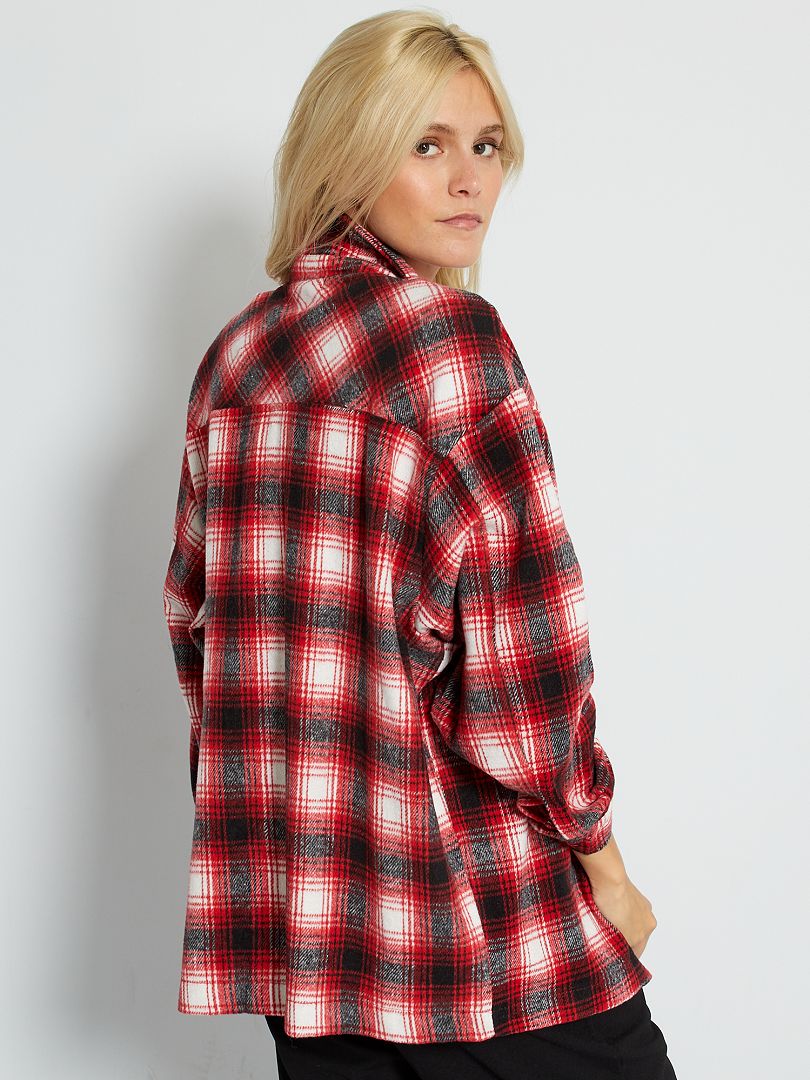 surchemise carreaux kiabi