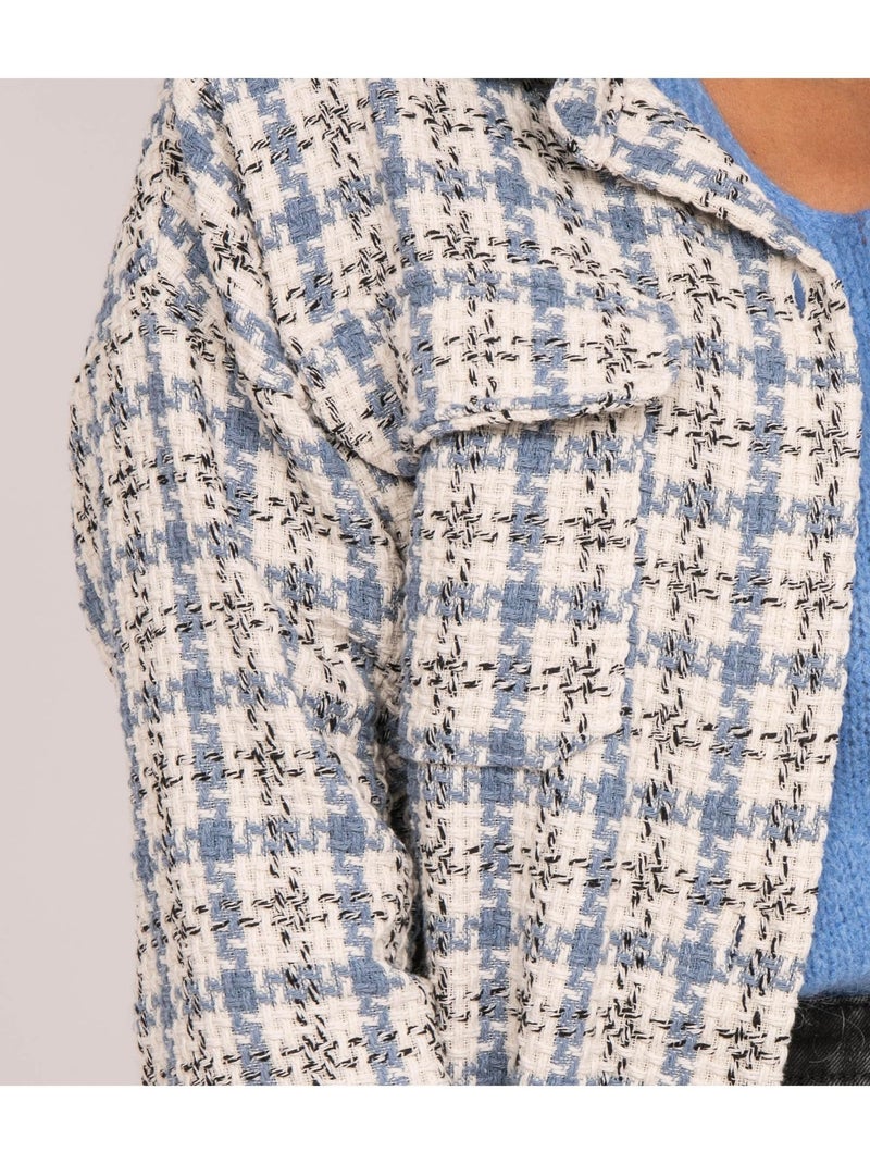 Surchemise a carreaux UBARTH Bleu - Kiabi