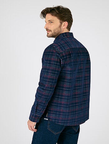 Surchemise ample manches longues velours - Damart