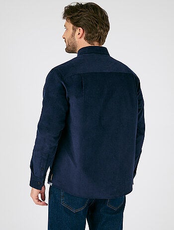 Surchemise ample manches longues velours - Damart