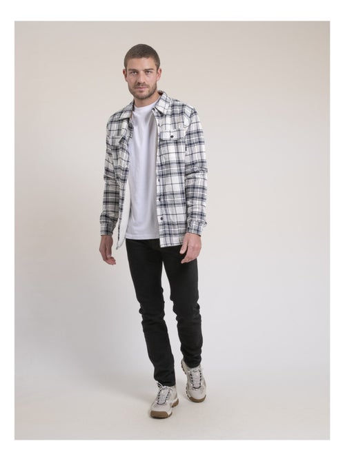 Surchemise carreaux pur coton ZATLEY - Kiabi