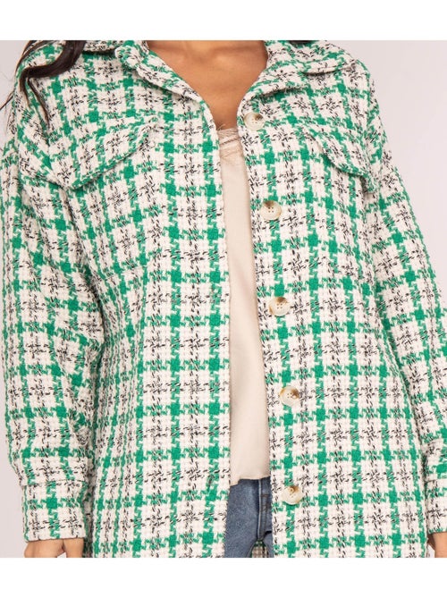 Surchemise carreaux UBARTH - Kiabi