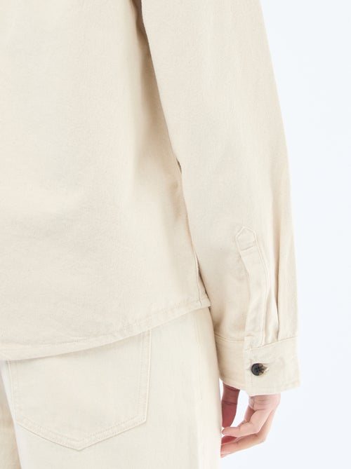 Surchemise en coton - Kiabi Surchemise en coton - Kiabi