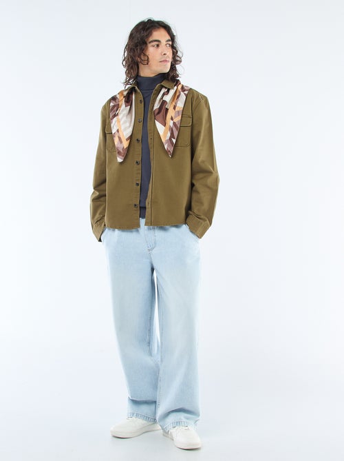 Surchemise en coton - Kiabi