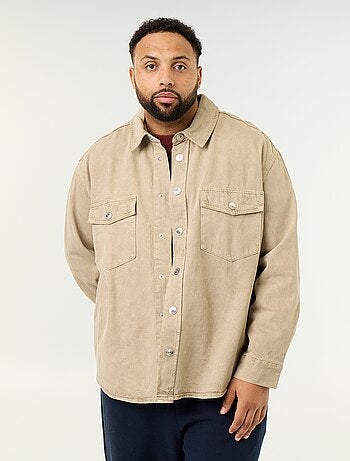 Surchemise en denim