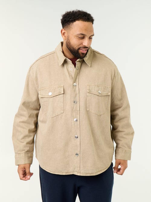 Surchemise en denim - Kiabi Surchemise en denim - Kiabi