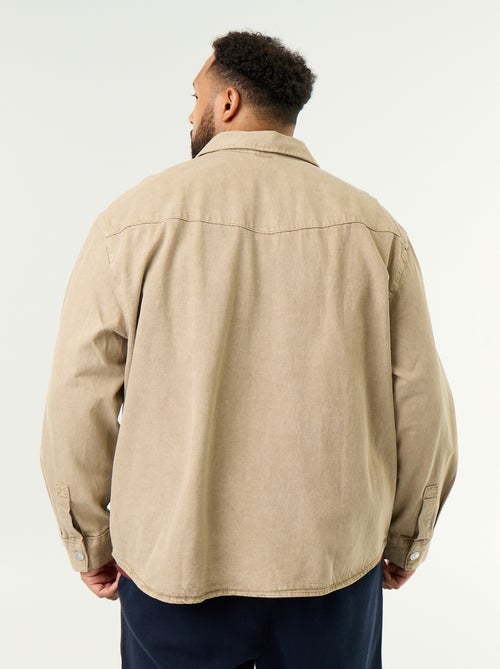 Surchemise en denim - Kiabi Surchemise en denim - Kiabi