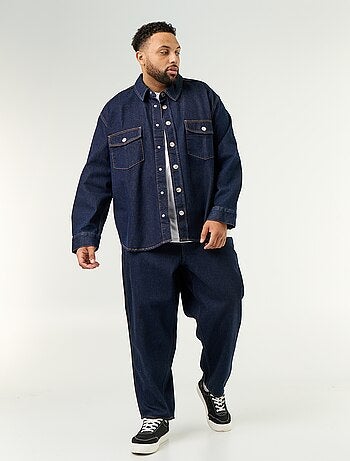 Surchemise en denim
