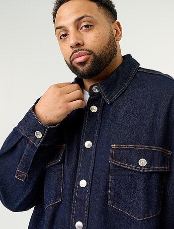 Surchemise en denim
