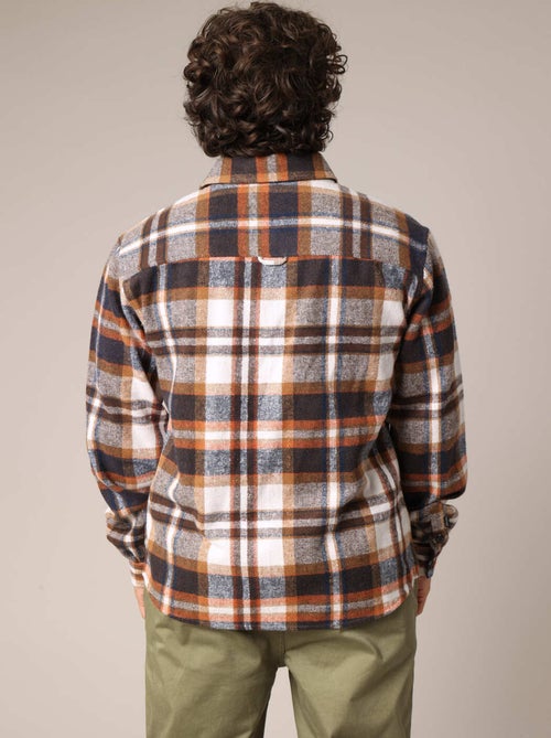 Surchemise en flanelle à carreaux 'Deeluxe' - Kiabi