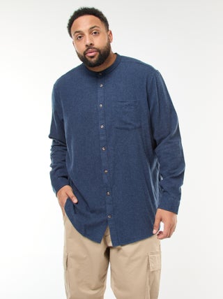 Surchemise en flanelle avec poche poitrine