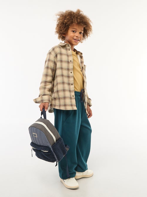 Surchemise en flanelle doublée - Kiabi