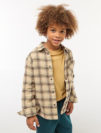 Surchemise en flanelle regular