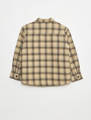 Surchemise en flanelle regular