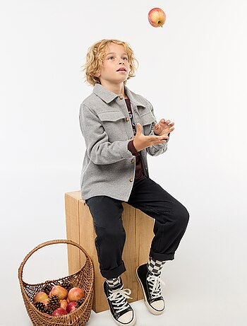 Surchemise en flanelle regular