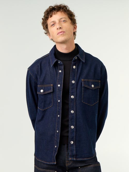 Surchemise en jean - Kiabi