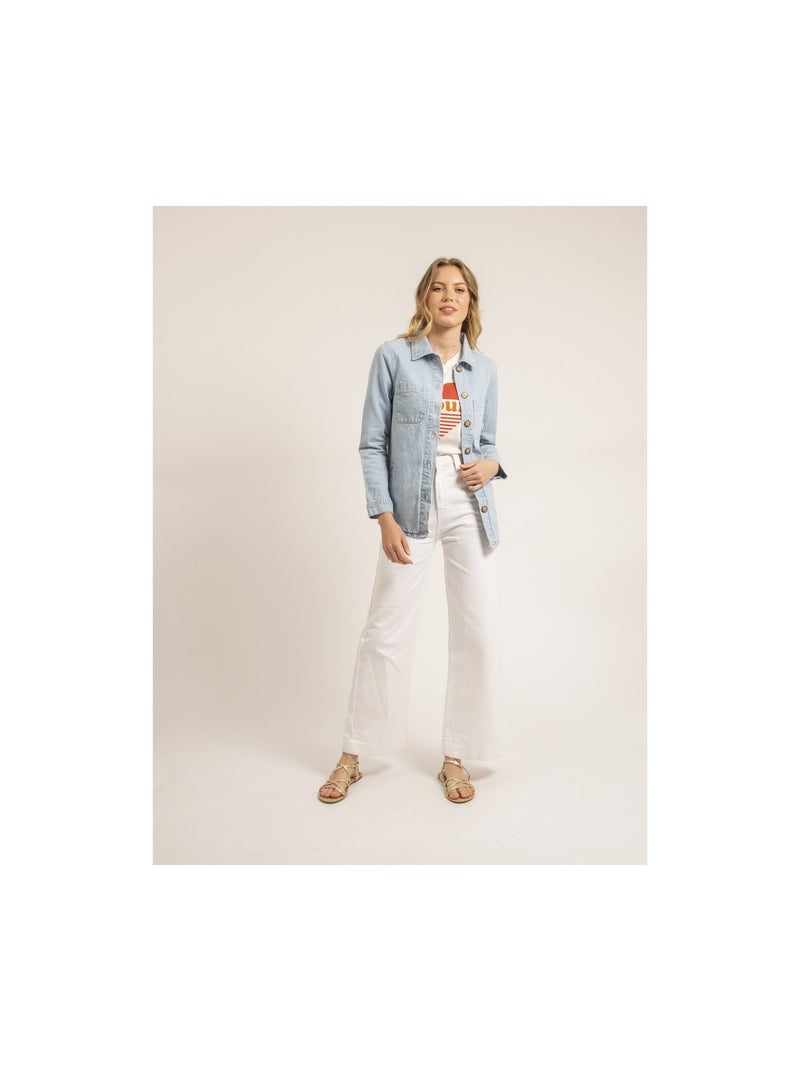 Surchemise en jean UBOSS Bleu - Kiabi