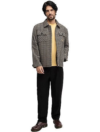 Surchemise en laine homme homme taos transformation