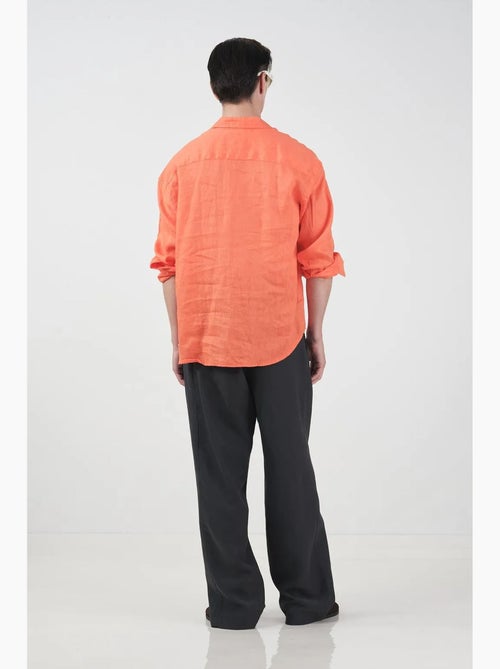 Surchemise en lin oversize pour homme giesto - Kiabi Surchemise en lin oversize pour homme giesto - Kiabi