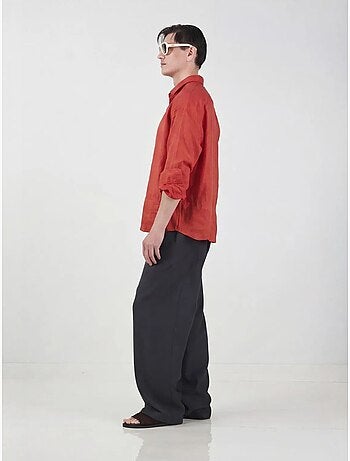 Surchemise en lin oversize pour homme giesto